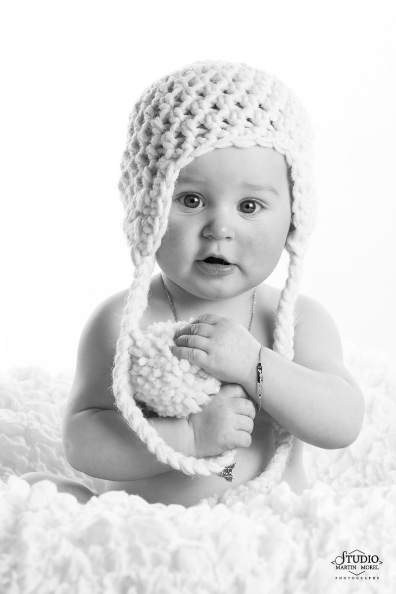 Séance photo bébé 6 mois en studio - Studio photo Mir Baby - Photo