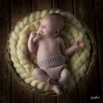 Séance photo de bébé / nouveau-né en studio